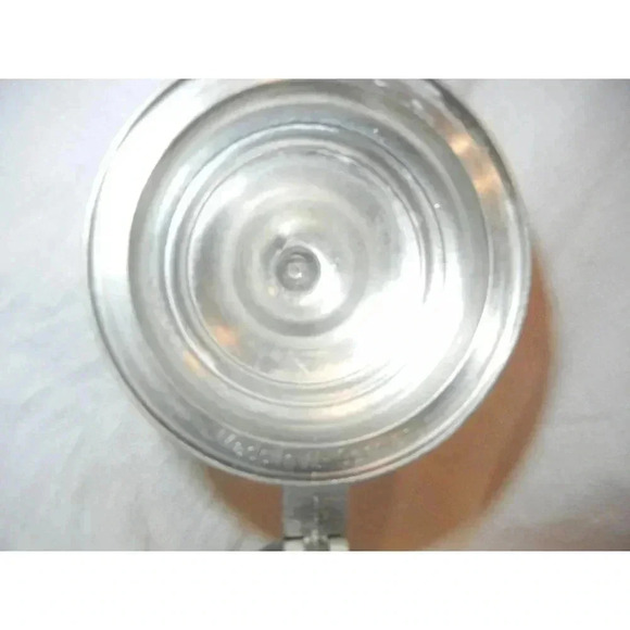 Milk Glass Pewter lid Beer Stein BMF Bierseidel Colorful German Glass Pewter - Picture 6 of 8